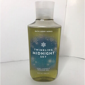 Bath & Body Work Twinkling Midnight Sky Shower Gel 10.OZ Aloe Vitamin C New